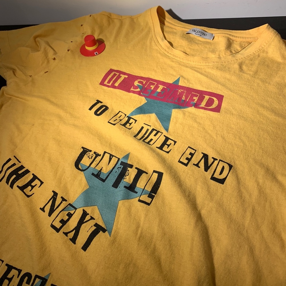 Valentino “It Seemed To Be The End” T-Shirt